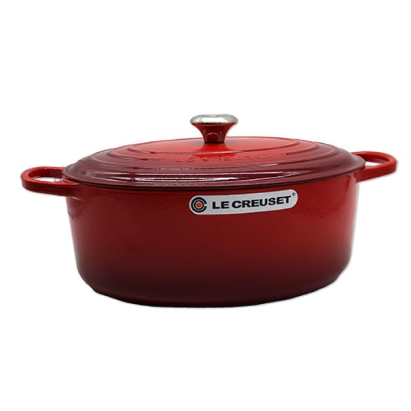 Le Creuset Le Creuset Signature Roaster oval 35cm cherry red (21178350602430)