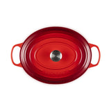 Le Creuset Le Creuset Signature Roaster oval 35cm cherry red (21178350602430)
