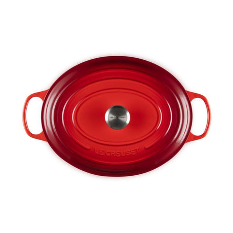 Le Creuset Le Creuset Signature Roaster oval 35cm cherry red (21178350602430)