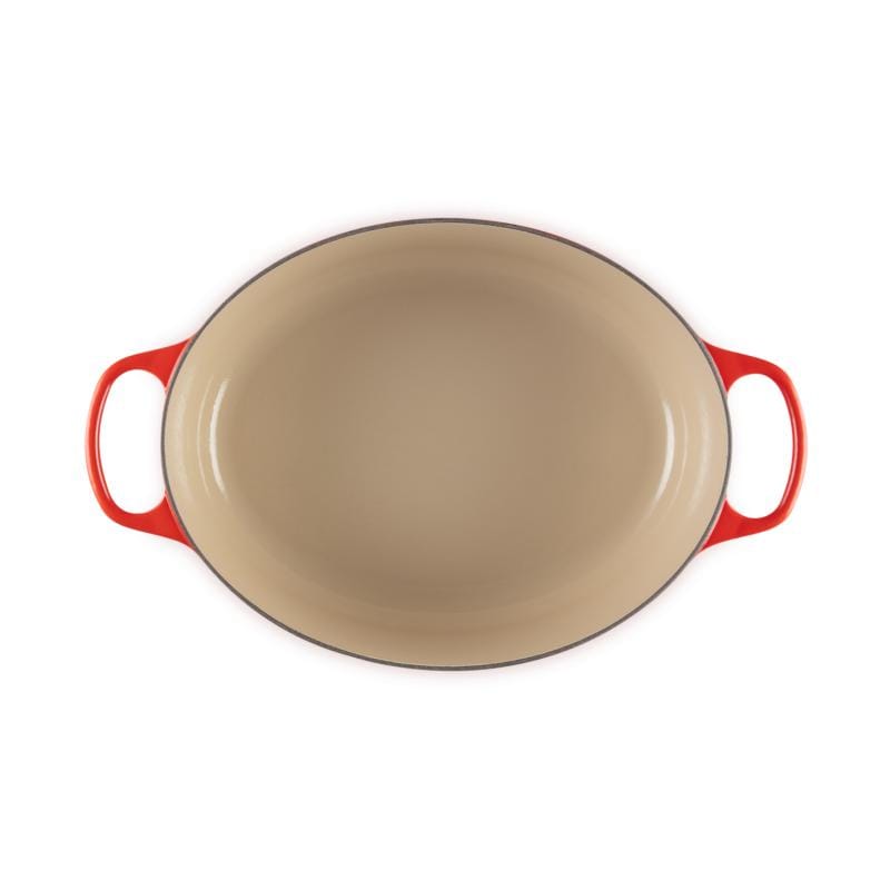 Le Creuset Le Creuset Signature Roaster oval 35cm cherry red (21178350602430)