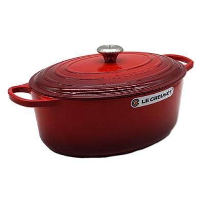 Le Creuset Le Creuset Signature Roaster oval 35cm cherry red (21178350602430)