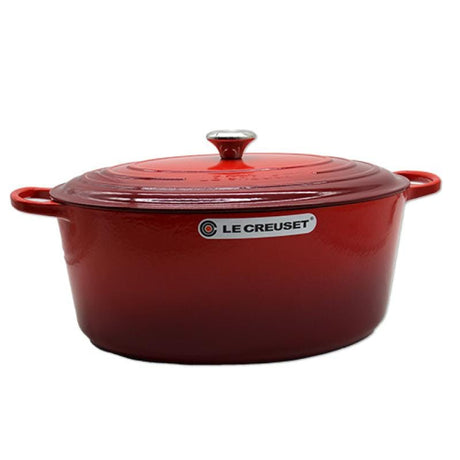 Le Creuset Tavă ovală din fontă emailată Le Creuset Signature 40 cm, Cherry Red