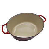 Le Creuset Tavă ovală din fontă emailată Le Creuset Signature 40 cm, Cherry Red
