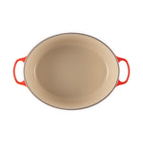Le Creuset Tavă ovală din fontă emailată Le Creuset Signature 40 cm, Cherry Red