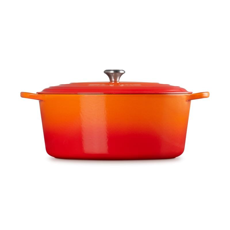 Le Creuset Tavă ovală pentru friptură Le Creuset Signature 40 cm, fontă emailată, Oven Red