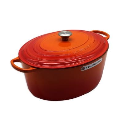 Le Creuset Tavă ovală pentru friptură Le Creuset Signature 40 cm, fontă emailată, Oven Red