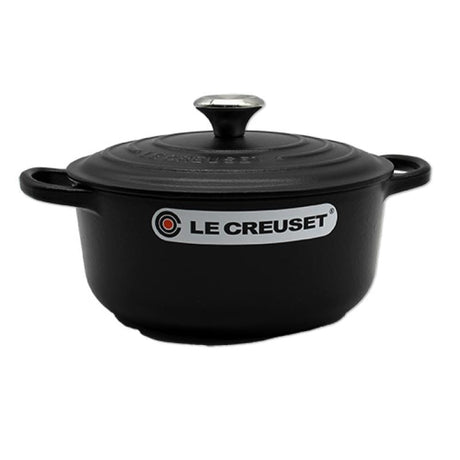 Le Creuset Tavă rotundă pentru cuptor Le Creuset Signature 20 cm, neagră