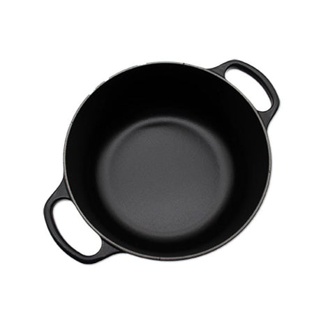 Le Creuset Tavă rotundă pentru cuptor Le Creuset Signature 20 cm, neagră