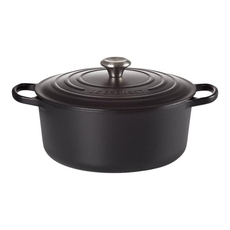 Le Creuset Tavă rotundă pentru cuptor Le Creuset Signature 20 cm, neagră