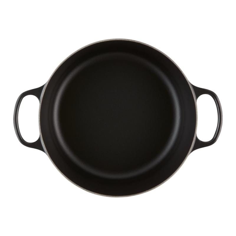 Le Creuset Tavă rotundă pentru cuptor Le Creuset Signature 20 cm, neagră