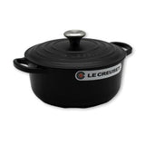 Le Creuset Tavă rotundă pentru cuptor Le Creuset Signature 20 cm, neagră