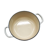 Le Creuset Cuptor microunde Vas Rotund Cuptor Le Creuset Signature 149950 | 20cm, Fonta Emailata, Meringue