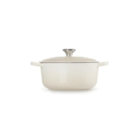 Le Creuset Cuptor microunde Vas Rotund Cuptor Le Creuset Signature 149950 | 20cm, Fonta Emailata, Meringue