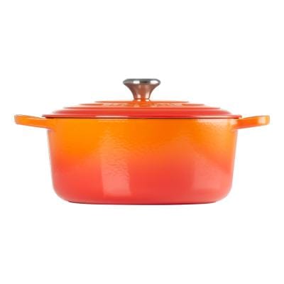 Le Creuset Cratită rotundă Le Creuset Signature 20 cm cu capac, fontă emailată, Oven Red