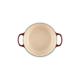 Le Creuset Vas rotund din fontă emailată Le Creuset Signature cu capac, 20 cm, Rhône