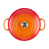 Le Creuset Cratita Cratita Le Creuset Signature 148659 | 24cm, Fonta Emailata, Capac, Oven Red