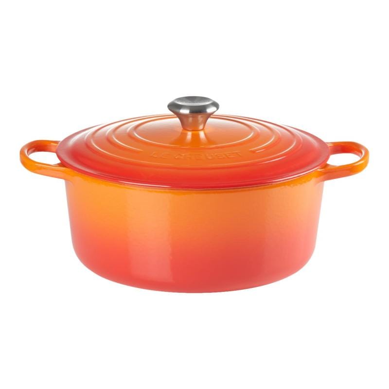 Le Creuset Cratita Cratita Le Creuset Signature 148659 | 24cm, Fonta Emailata, Capac, Oven Red