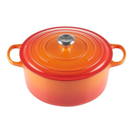 Le Creuset Tavă rotundă din fontă emailată Le Creuset Signature 26 cm, Oven Red