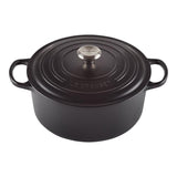 Le Creuset Cratita Cratita Le Creuset Signature 21177280000430 | 28cm, rotunda, negru