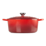 Le Creuset Tavă rotundă pentru cuptor Le Creuset Signature, fontă emailată, 28 cm, Cherry Red