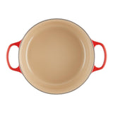 Le Creuset Tavă rotundă pentru cuptor Le Creuset Signature, fontă emailată, 28 cm, Cherry Red