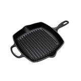 Le Creuset Tigaie Tigaie Grill Le Creuset 149920 | Patrata 26cm, Fonta Emailata, Negru Satin