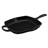 Le Creuset Tigaie Tigaie Grill Le Creuset 149920 | Patrata 26cm, Fonta Emailata, Negru Satin