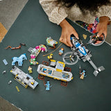 LEGO Set LEGO Avatar 75573 Munții Plutitori: Site 26 și RDA Samson – Construcție de colecție, pentru joacă și expunere