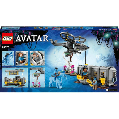 LEGO Set LEGO Avatar 75573 Munții Plutitori: Site 26 și RDA Samson – Construcție de colecție, pentru joacă și expunere