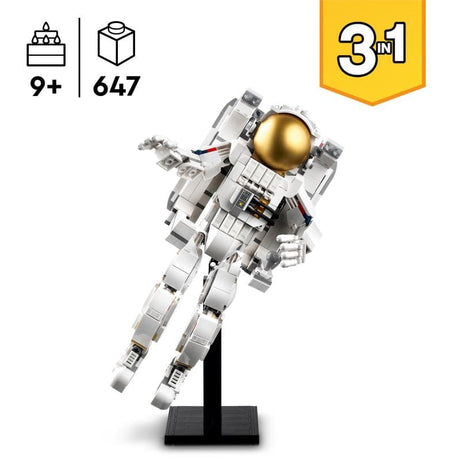 Lego Set constructie Set de constructie LEGO Creator 3 in 1 31152 | Astronaut, Nava spatiala, Vehicul spatial