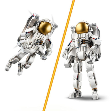 LEGO Set de construcție LEGO Creator 3 în 1 Astronaut în spațiu 31152 – figurină, navă și vehicul spațial