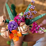 LEGO Set de Construcție LEGO Creator Buchet de Flori 10280, 18+ – Decor Botanic pentru Casă și Birou