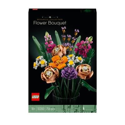 LEGO Set de Construcție LEGO Creator Buchet de Flori 10280, 18+ – Decor Botanic pentru Casă și Birou