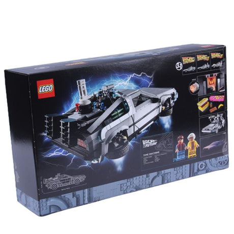 LEGO LEGO Creator Expert 10300 DeLorean DMC-12 Mașina Timpului Back to the Future – Set de colecție pentru adulți