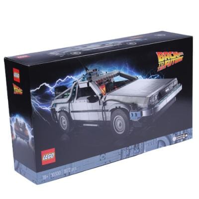 LEGO LEGO Creator Expert 10300 DeLorean DMC-12 Mașina Timpului Back to the Future – Set de colecție pentru adulți