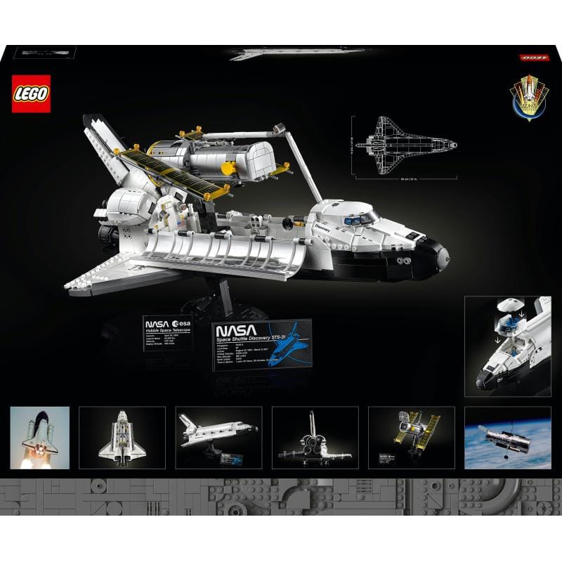 LEGO LEGO Creator Expert NASA Naveta Spațială Discovery 10283, Set de Colecție pentru Adulți 18+