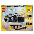 LEGO Set de construcție LEGO Creator 3-în-1 Retro Kamera 31147 – cameră foto vintage pentru expunere și cadou