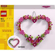 Lego Iluminat decorativ Set Decorativ LEGO 40638 | Inima Decorativa, Ornament Romantic, Expunere Raft