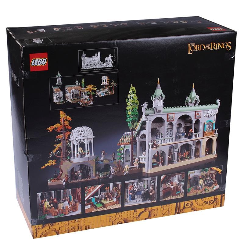 Lego Set LEGO Set LEGO Icons Stapanul Inelelor Bruchtal 10316 | 6167 piese, Model de colectie