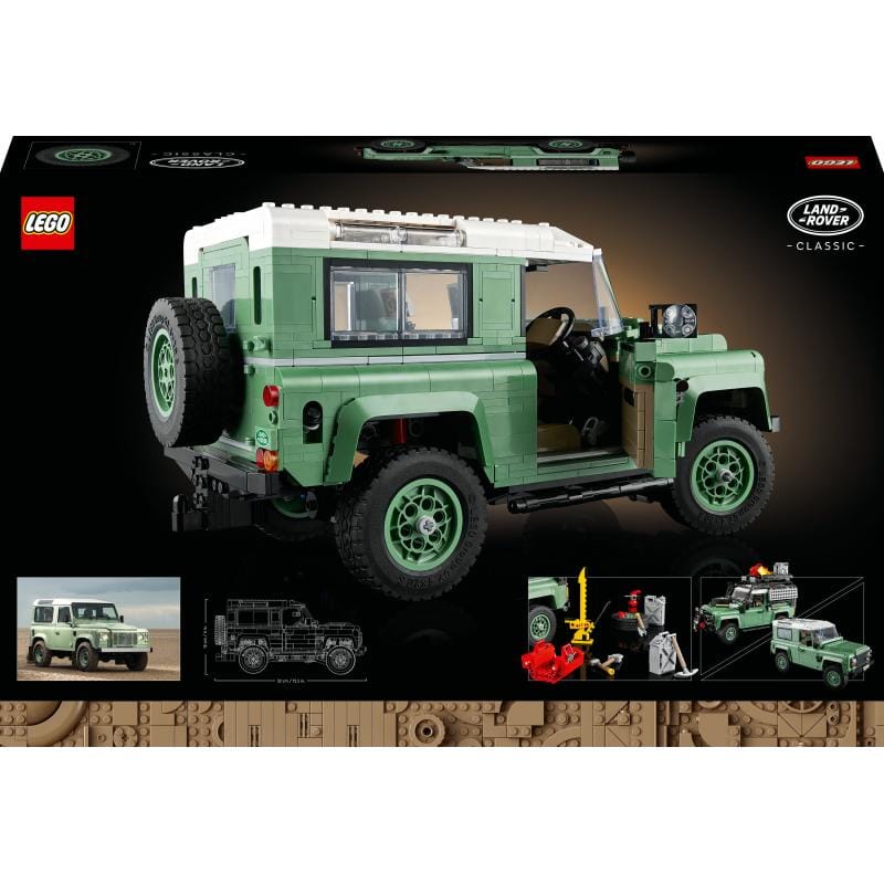 Lego Set de constructie Set Constructie LEGO Icons Land Rover Classic Defender 90 10317 | Colectie Adulti, 2573 Piese