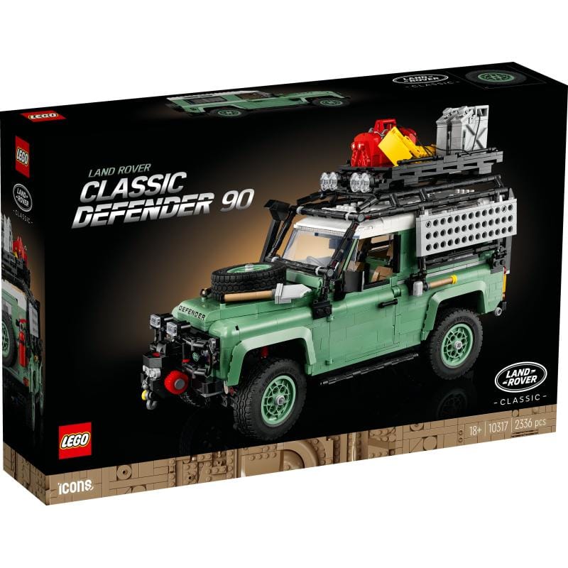 Lego Set de constructie Set Constructie LEGO Icons Land Rover Classic Defender 90 10317 | Colectie Adulti, 2573 Piese