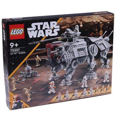 Lego Jucarie Set constructie Lego Star Wars AT-TE Walker 75337 | 1082 piese, 6 Minifigurine, Clone Trooper, Jedi