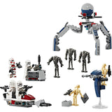 Lego Set constructie Set LEGO Star Wars 75372 | Clone Trooper, Droid de Lupta, 195 Piese
