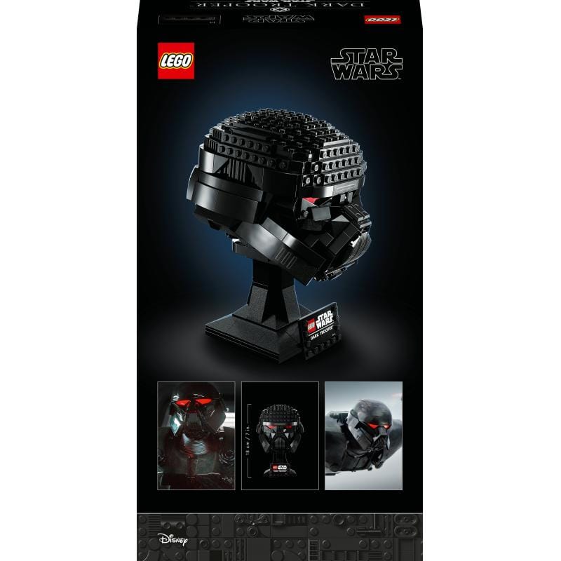 Lego Set constructie Set LEGO Star Wars 75343 | Casca Dark Trooper, Colectie, Expunere
