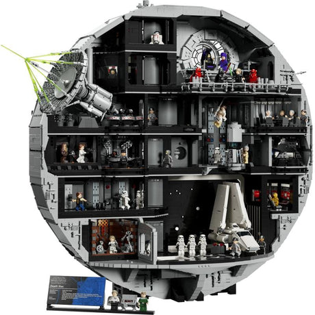 LEGO Set de construcție LEGO Star Wars Death Star 75419 – Model de colecție pentru expunere și cadou