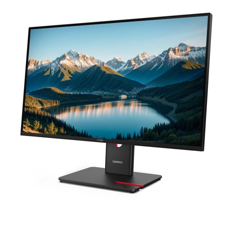 Lenovo Monitor PC Monitor Lenovo T27q-40 64A6GAT6EU | 27", QHD, IPS, 75Hz, Negru