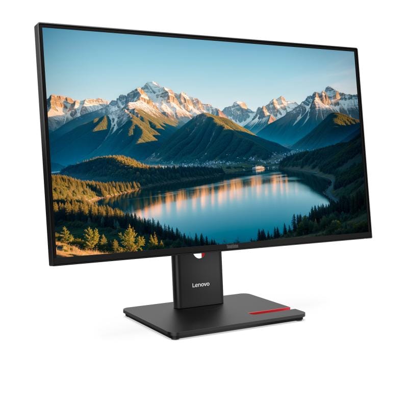 Lenovo Monitor PC Monitor Lenovo T27q-40 64A6GAT6EU | 27", QHD, IPS, 75Hz, Negru
