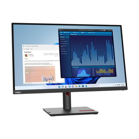 Lenovo Monitor PC Monitor Lenovo ThinkVision T27p-30 63A9GAT1EU | 27", 4K UHD, IPS, USB-C, Ergonomic