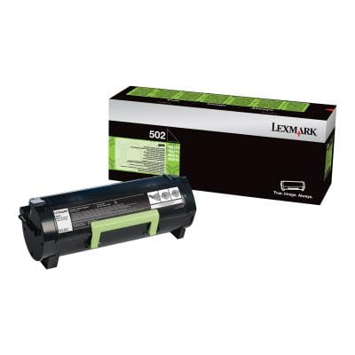 Lexmark Toner Toner Lexmark 502 50F2000 | Negru, Original, 1500 pagini