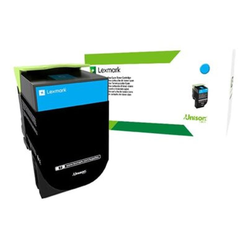 Lexmark Toner Toner Lexmark 702HCE | Cyan, High Yield, Original